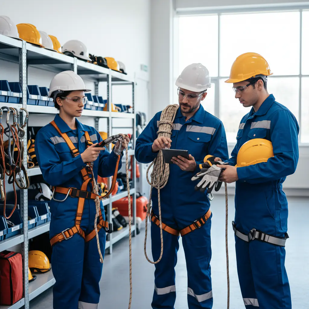Safety gear inspection